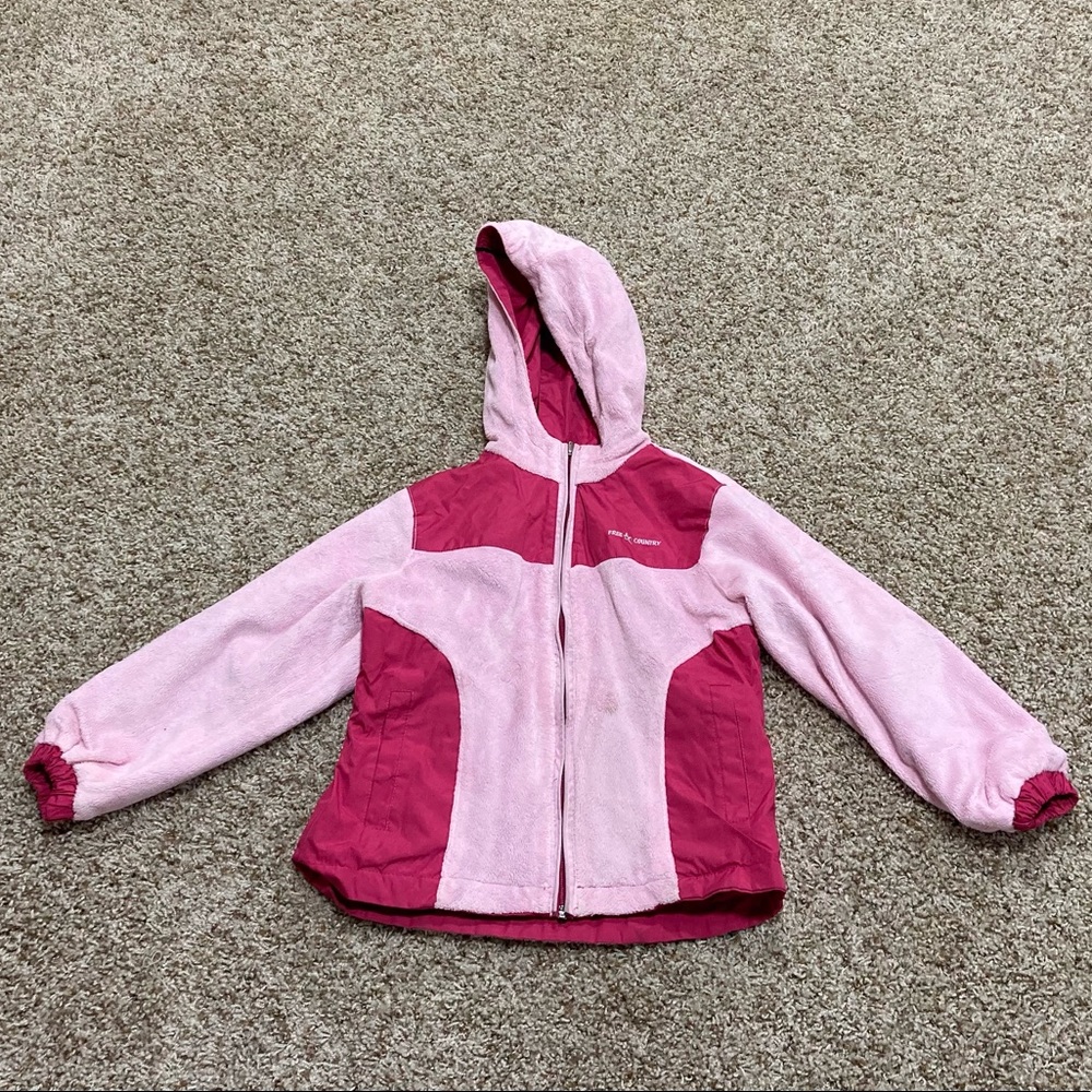 Softshell/reversible jacket. Free Country - Picture 4 of 6